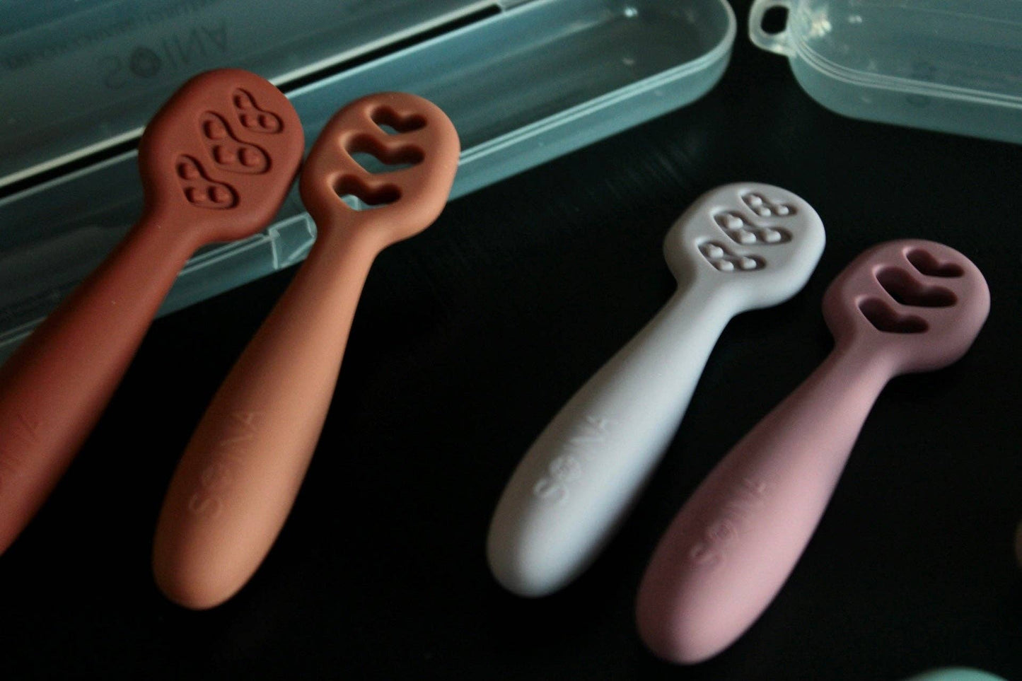 Pré-colheres (Camelo/Castanha)