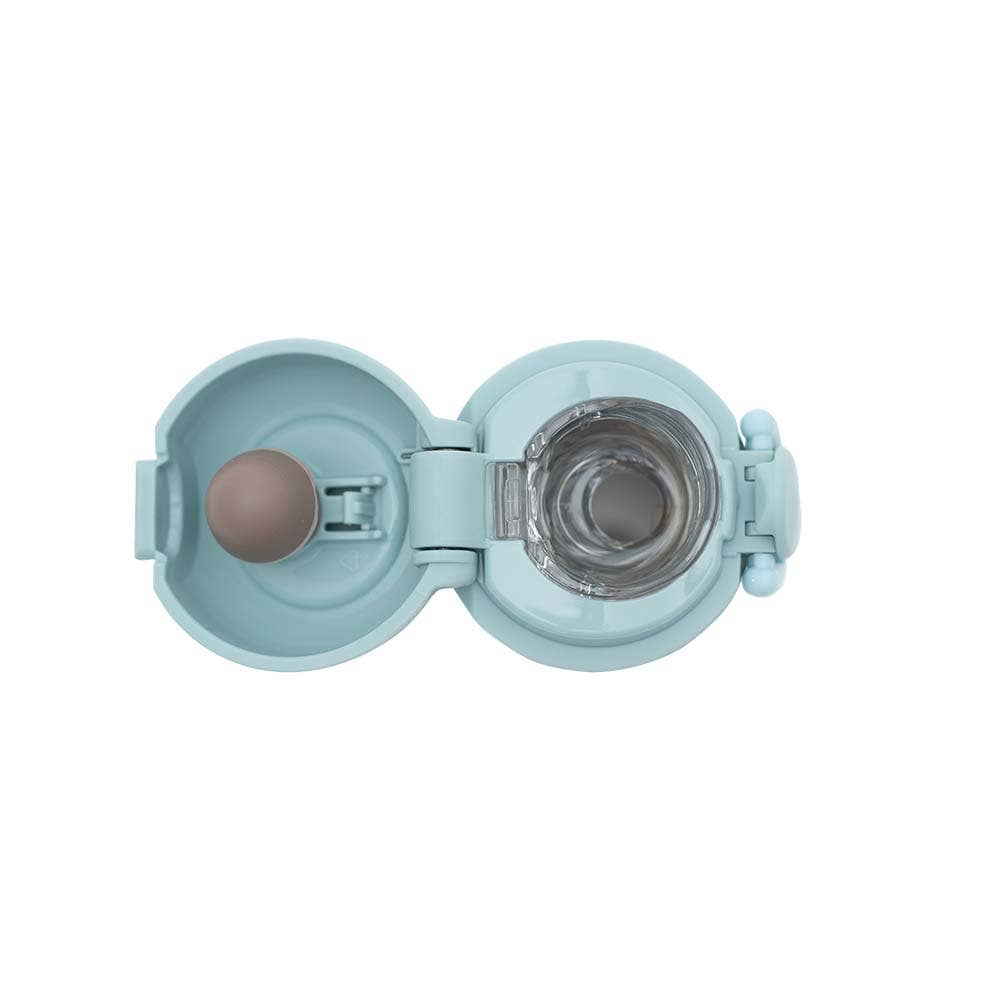 Conjunto de Garrafa Térmica e Recipiente para Alimentos (AZUL SÓLIDO)