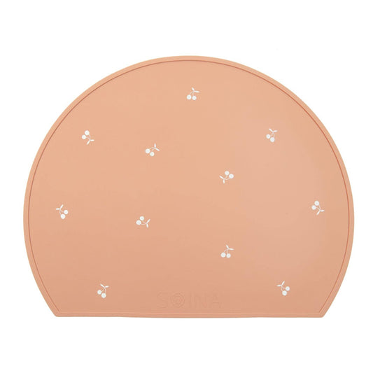 Placemat de silicone cereja - Pêssego