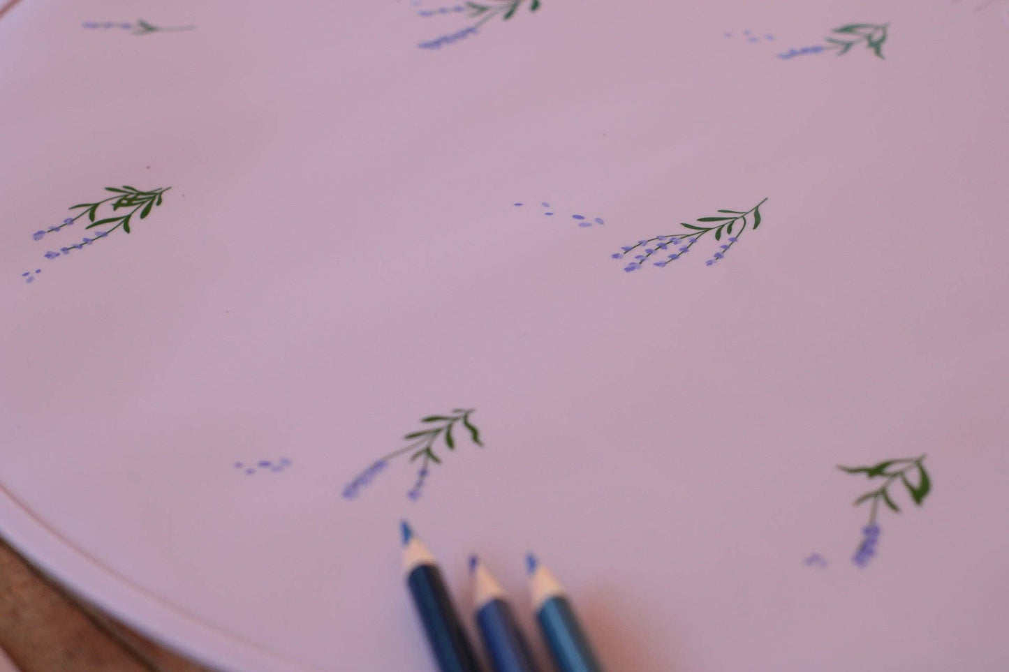Placemat Silicone Lavanda - Roxo