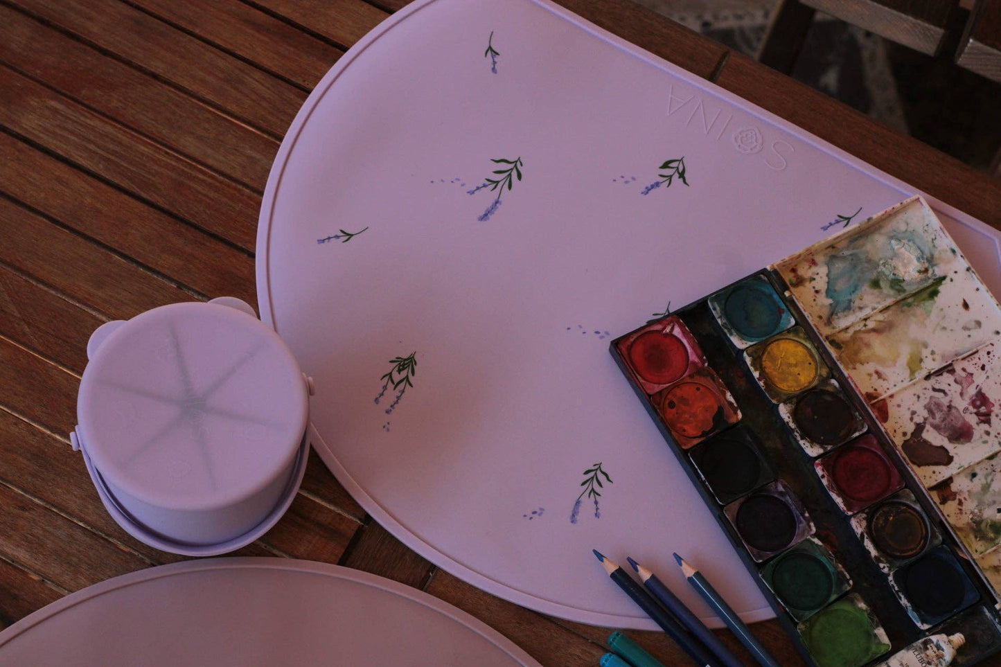 Placemat Silicone Lavanda - Roxo