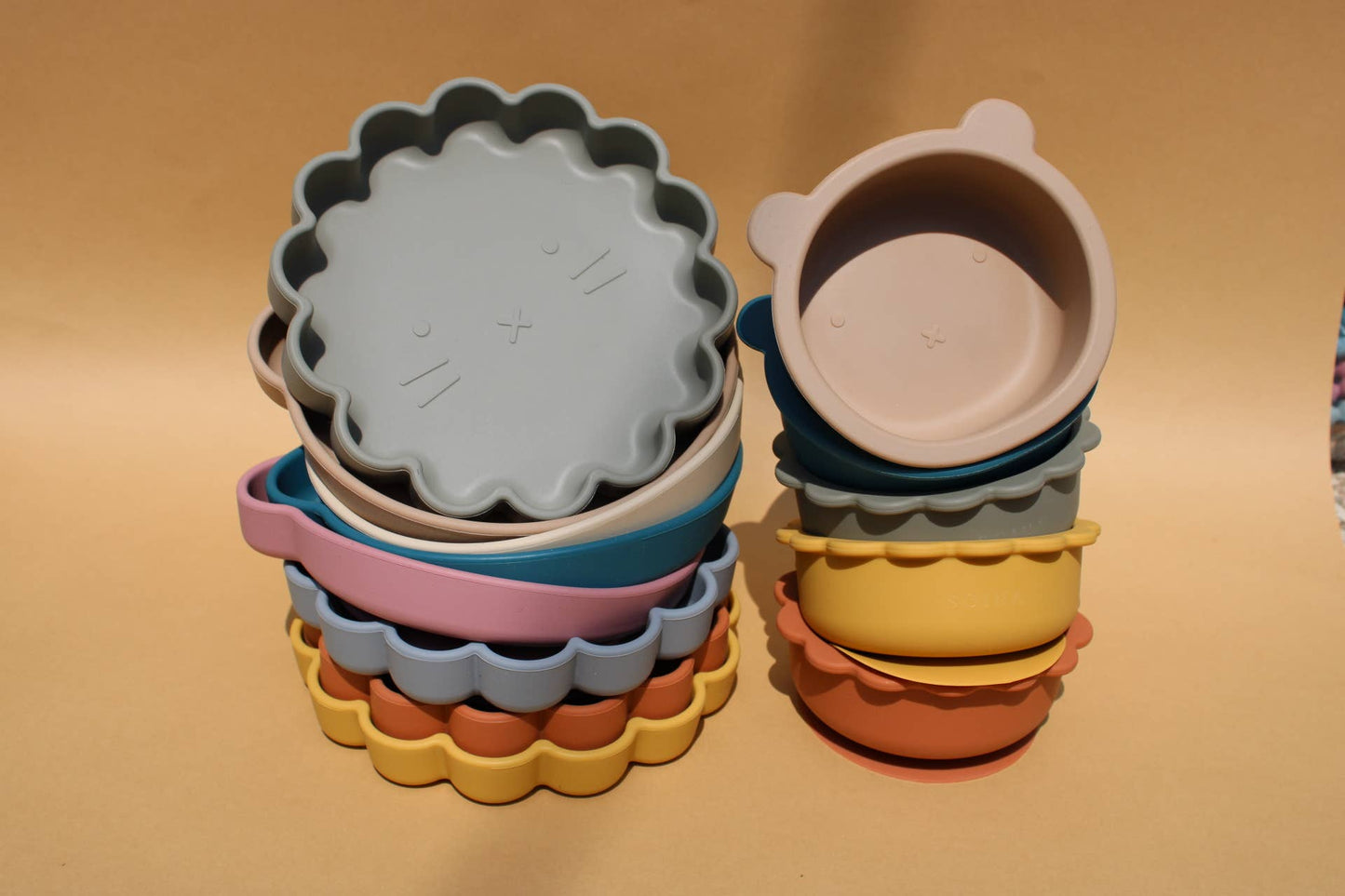 Placa de silicone Eden com ventosa (Sage)