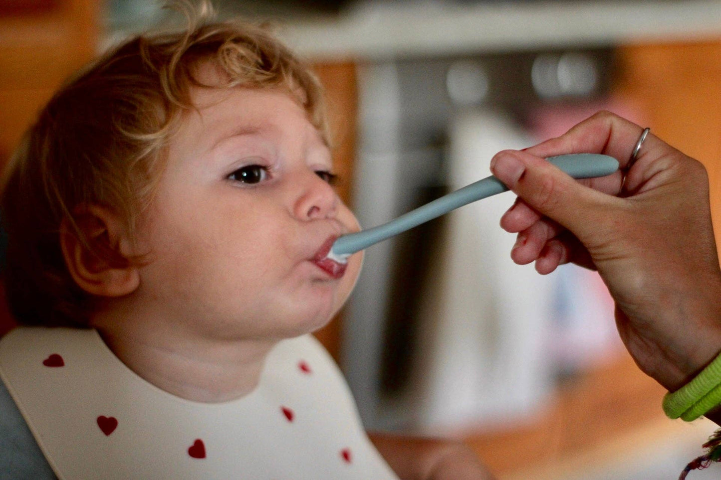 Conjunto Colher Desmame (Cinza Pérola/Azul Céu)