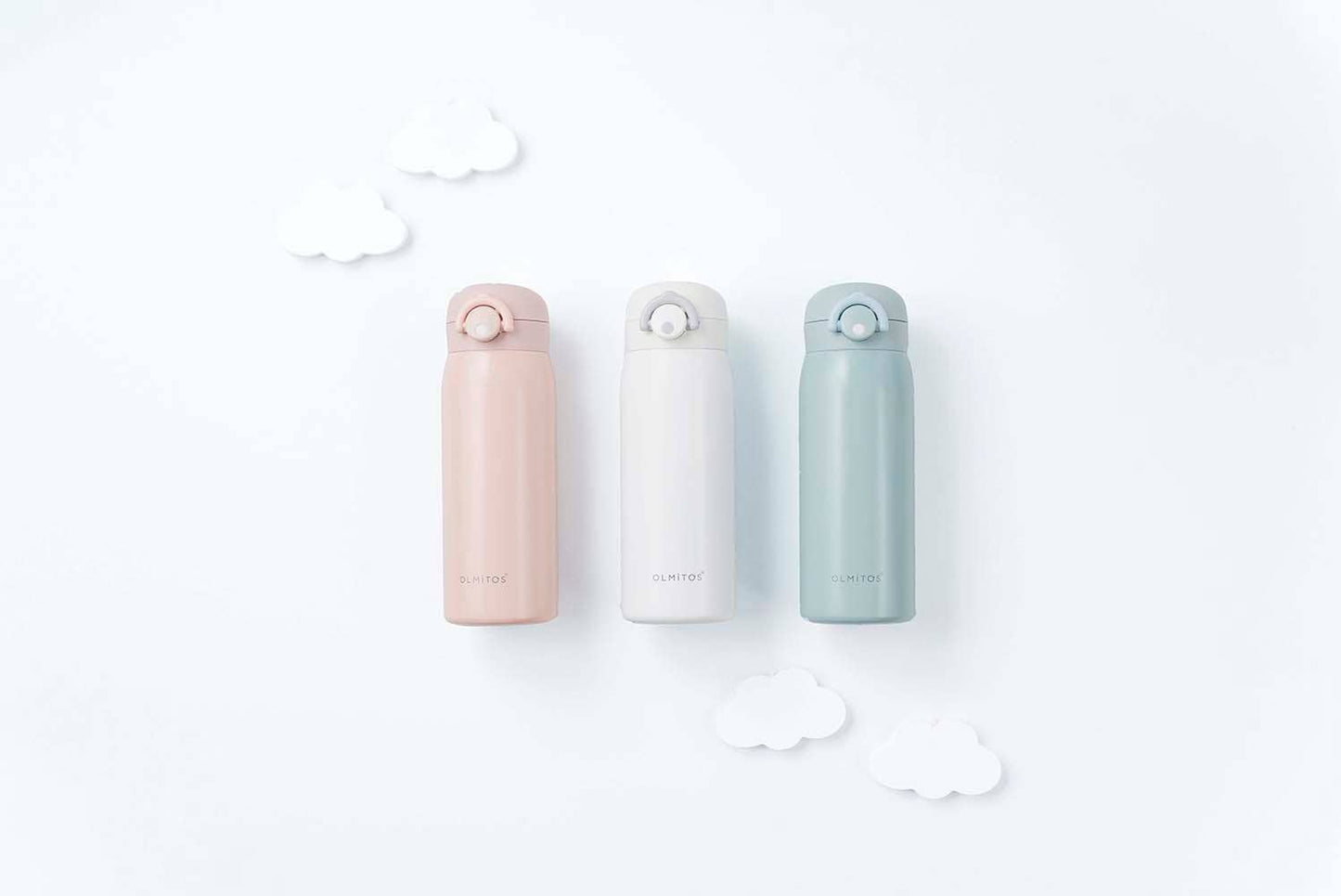 Conjunto de Garrafa Térmica e Recipiente para Alimentos (AZUL SÓLIDO)