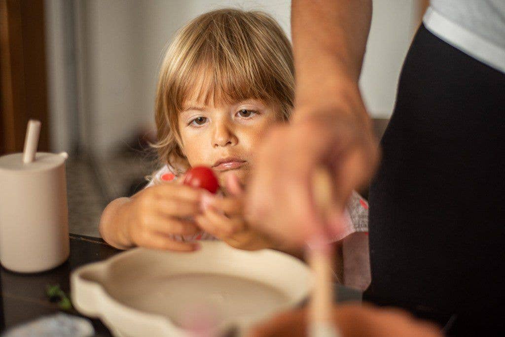 Placa de silicone Aydan com ventosa (marfim)