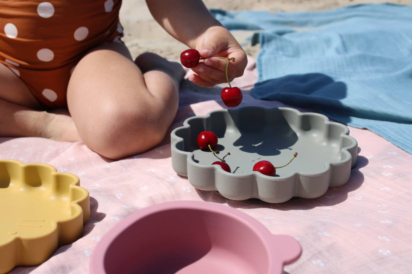 Placa de silicone Eden com ventosa (Sage)